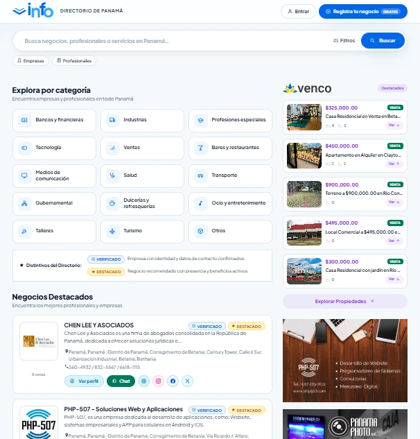 Directorio y Visibilidad Local