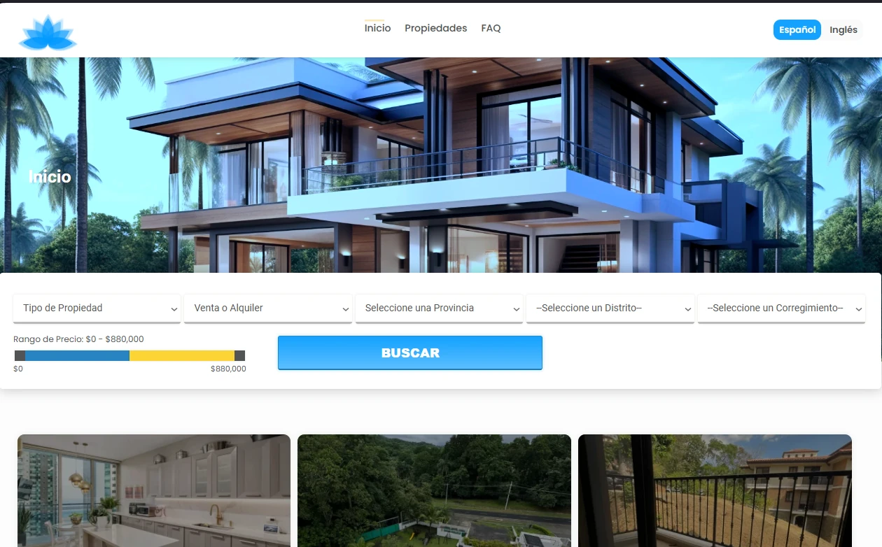 Soluciones para Bienes Raíces
